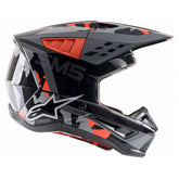 Alpinestars Supertech M5 Rover Helmet - Red/Black/Grey Camo